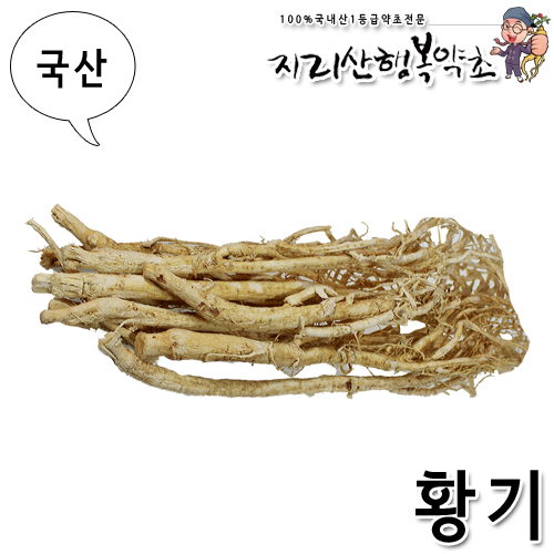 국산 황기/단너삼뿌리(통건조/특품) 500g